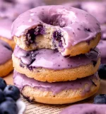 BLUEBERRY PUFF DONUT